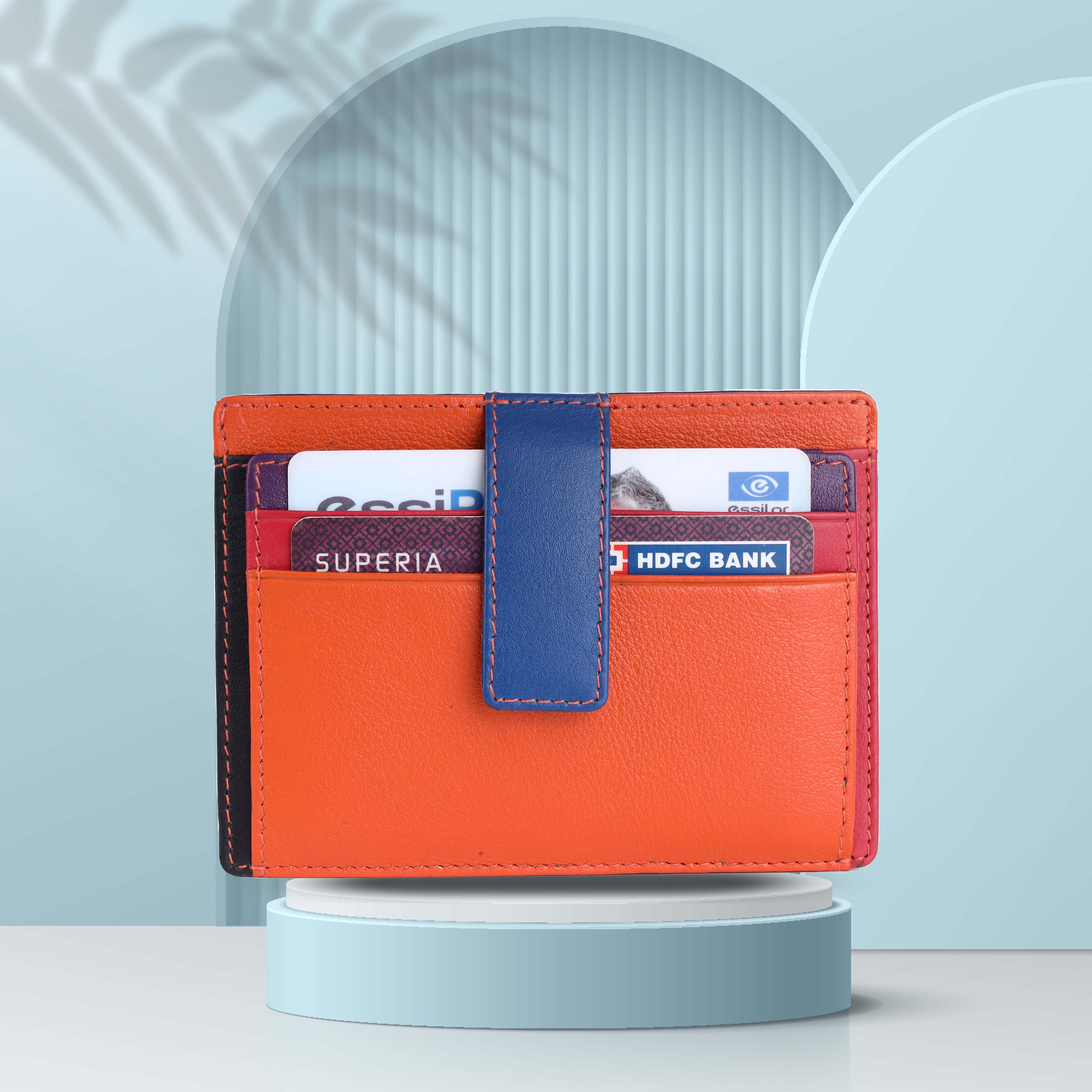 Premium Card holder with beautiful design elements